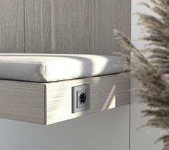 W0013106/ Рамка на 1 пост Senso (серебряный, стекло soft-touch)