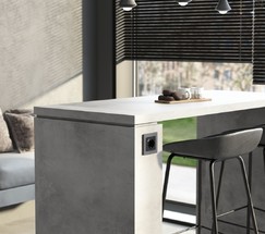 W0013106/ Рамка на 1 пост Senso (серебряный, стекло soft-touch)