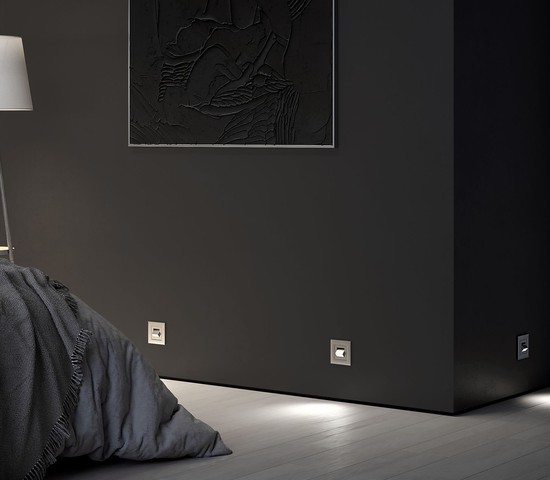 W1154706 / Встраиваемая LED подсветка Turn (серебряный)