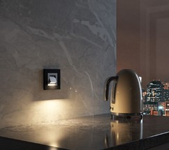 W1154706 / Встраиваемая LED подсветка Turn (серебряный)