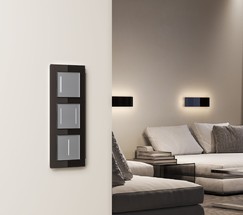 W4513006/ Умный сенсорный выключатель одноклавишный (серебряный)