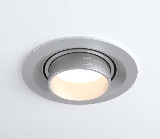 Точечный светильник 9919 LED 10W 4200K серебро