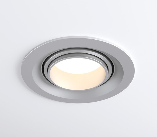 Точечный светильник 9919 LED 10W 4200K серебро