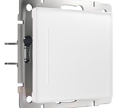 W4512001/ Сенсорный выключатель одноклавишный с подсветкой (белый)