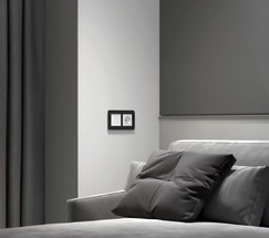 W4512001/ Сенсорный выключатель одноклавишный с подсветкой (белый)