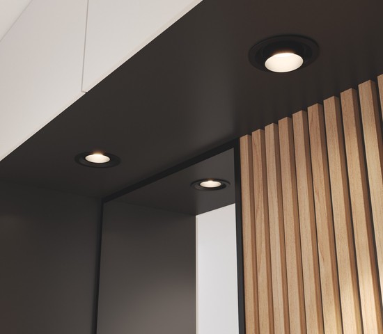 Точечный светильник 9919 LED 10W 4200K черный