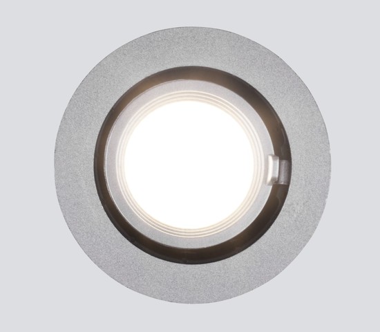 Точечный светильник 9918 LED 9W 4200K серебро