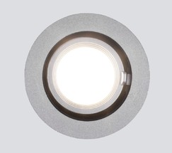 Точечный светильник 9918 LED 9W 4200K серебро