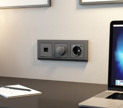 W1142064/ Диммер (графит матовый)