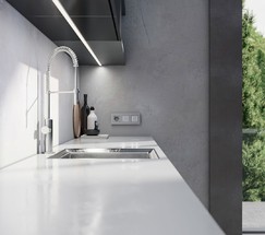 W0032965/ Рамка на 3 поста Slab (серебро матовый)