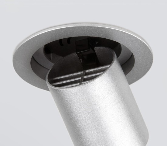 Точечный светильник 9917 LED 10W 4200K серебро