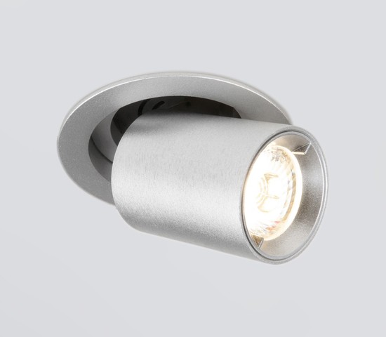 Точечный светильник 9917 LED 10W 4200K серебро