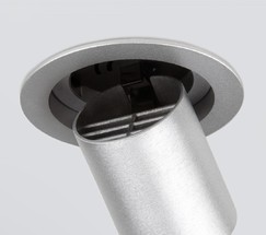 Точечный светильник 9917 LED 10W 4200K серебро