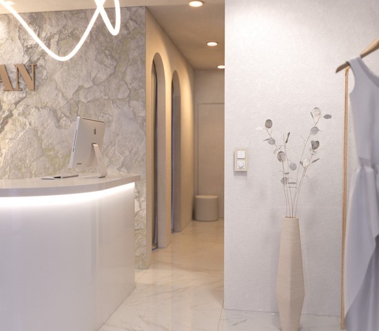 W0022962/ Рамка на 2 поста Slab (айвори матовый)