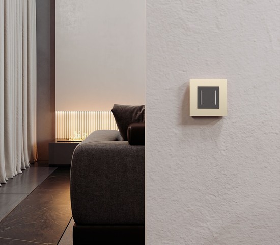 W0012962/ Рамка на 1 пост Slab (айвори матовый)