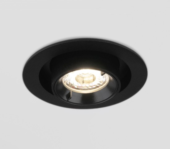 Точечный светильник 9917 LED 10W 4200K черный матовый