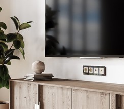 W1181062/ Розетка Ethernet RJ-45 (айвори матовый)