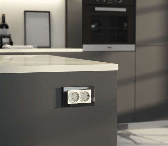 W1172062/ Розетка двойная с заземлением (айвори матовый)