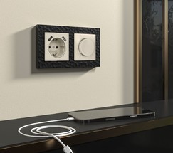 W1142062/ Диммер (айвори матовый)