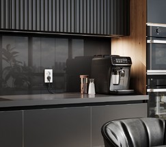 W1172061/ Розетка двойная с заземлением (белый матовый)