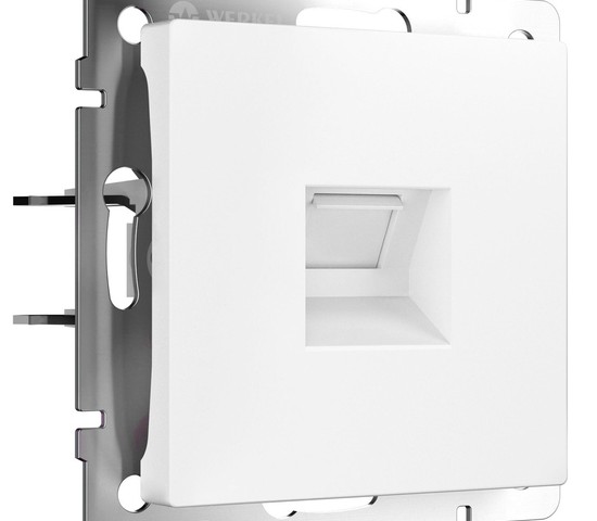 W1181061/ Розетка Ethernet RJ-45 (белый матовый)