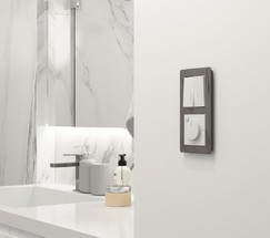 W1151161/ Терморегулятор электромеханический для теплого пола (белый матовый)