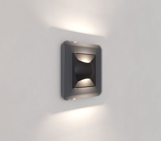 W1154508/ Встраиваемая LED подсветка МУН (черный матовый)