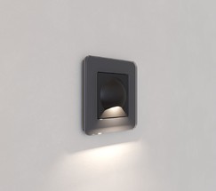 W1154408/ Встраиваемая LED подсветка МУН (черный матовый)