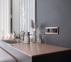 W0031712/ Рамка на 3 поста Aluminium (бронза)