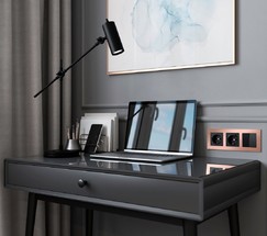 W0031712/ Рамка на 3 поста Aluminium (бронза)