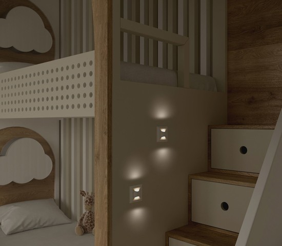 W1154501/ Встраиваемая LED подсветка МУН (белый матовый)