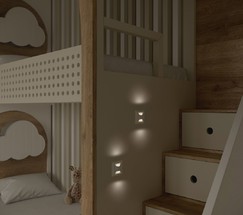 W1154501/ Встраиваемая LED подсветка МУН (белый матовый)