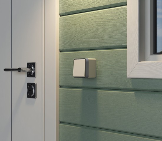 W5010203/ Выключатель одноклавишный влагозащищенный Gallant (слоновая кость)