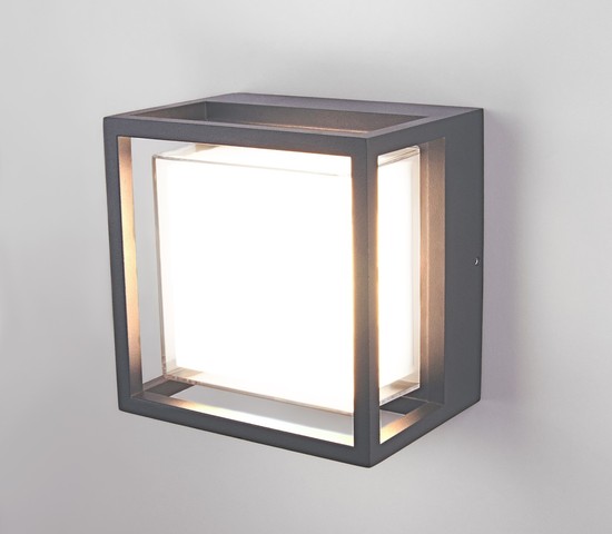 Универсальный уличный светильник 1533 TECHNO LED серый