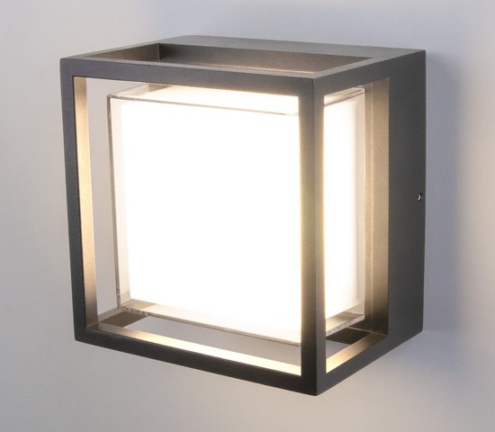 Универсальный уличный светильник 1533 TECHNO LED серый