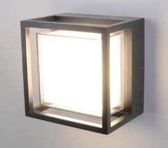 Универсальный уличный светильник 1533 TECHNO LED серый