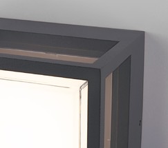 Универсальный уличный светильник 1533 TECHNO LED серый