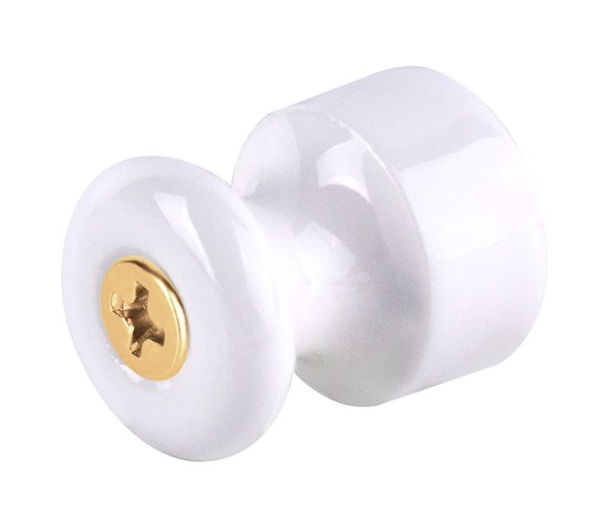 Винты для изолятора 10 шт. (золото) Ретро