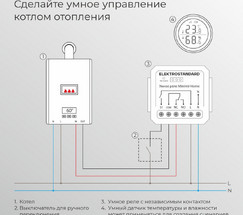 76010/00 реле Умный дом с независимым контактом