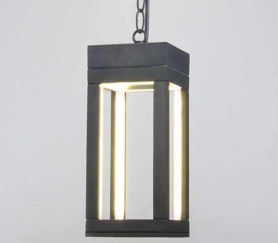 Универсальный уличный светильник 1528 TECHNO LED Frame серый