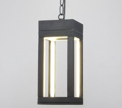 Универсальный уличный светильник 1528 TECHNO LED Frame серый