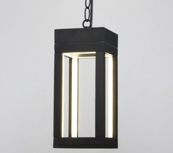 Универсальный уличный светильник 1528 TECHNO LED Frame чёрный