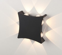 Универсальный уличный светильник 1631 TECHNO LED Чёрный