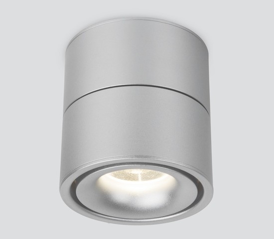 Точечный светильник DLR031 15W 4200K 3100 серебро матовый