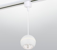 Коннектор для однофазного шинопровода белый (TRLM-1-WH)