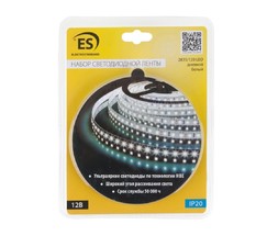 Набор светодиодной ленты 5m 2835 12V 120Led 9.6W IP20 4200K дневной белый (SLS 01 WW IP 20)