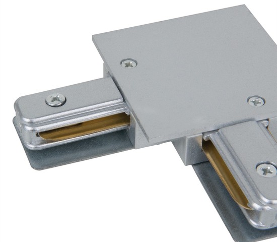 Коннектор угловой для однофазного встраиваемого шинопровода (серебристый) (TRCM-1-1-L-CH)