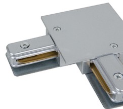 Коннектор угловой для однофазного встраиваемого шинопровода (серебристый) (TRCM-1-1-L-CH)