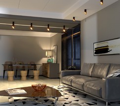 Точечный светильник DLN115 GU10 черный/золото