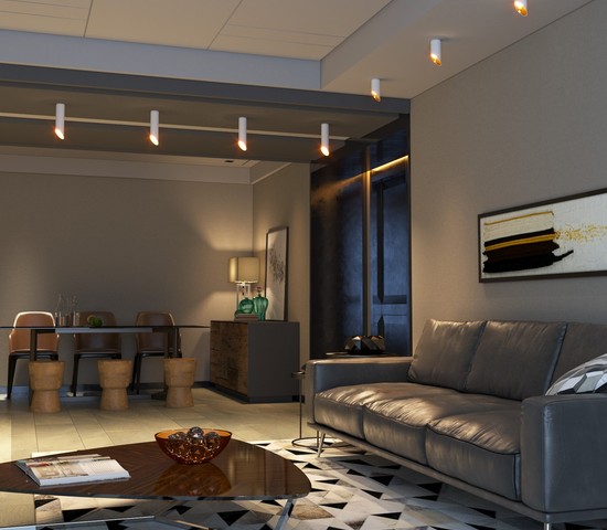 Точечный светильник DLN115 GU10 белый/золото